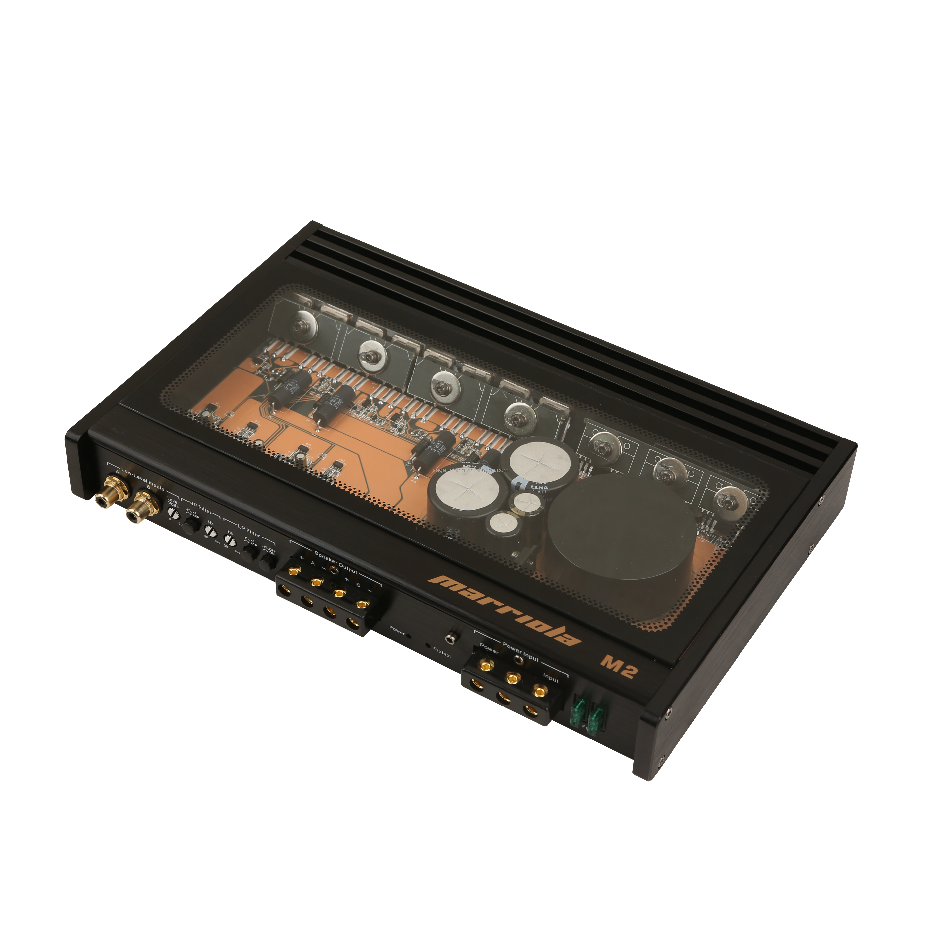 M2 High Quality Car Powerful Amplifier 250*2w RMS REAL POWER